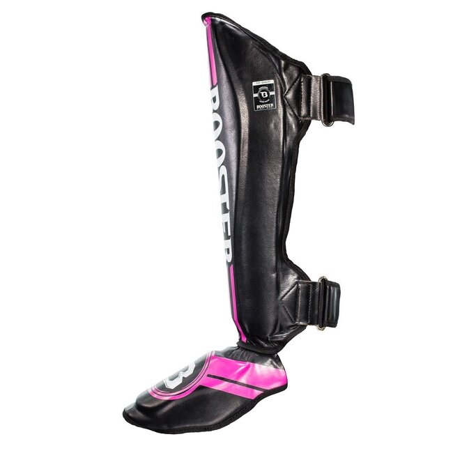 Booster Fightgear Booster  - Scheenbeschermers -  BSG V3 BLACK/PINK