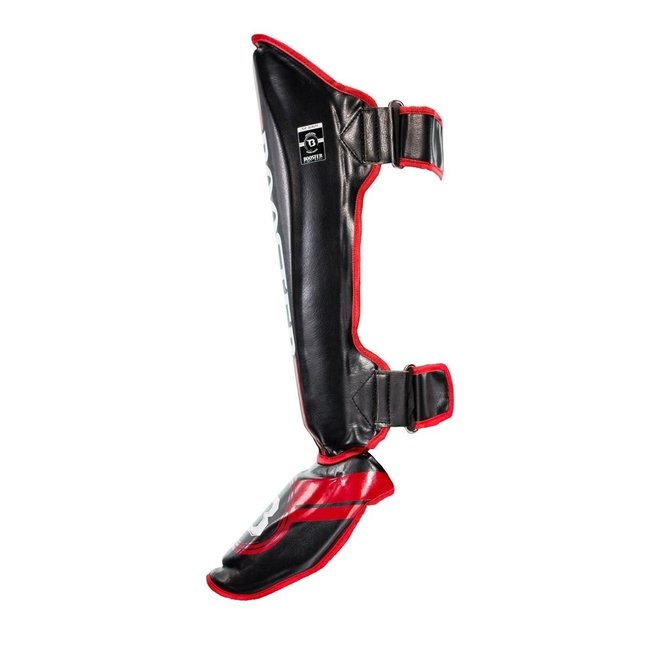 Booster Fightgear Scheenbeschermers - BSG V3 BLACK/RED