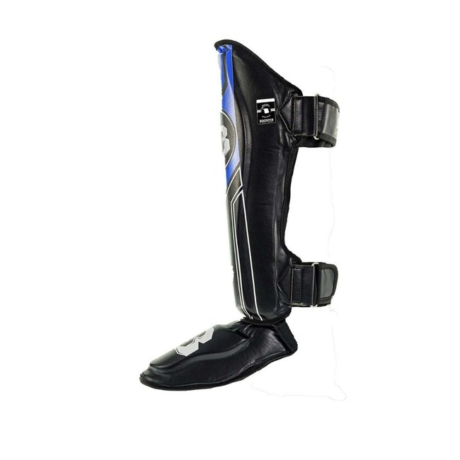 Booster Fightgear Booster - Scheenbeschermers - BSG V9 - BLACK/BLUE
