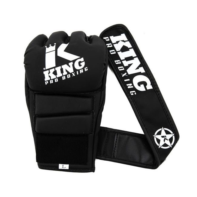 King Pro Boxing Revo V2 MMA-handschoenen – Zwart