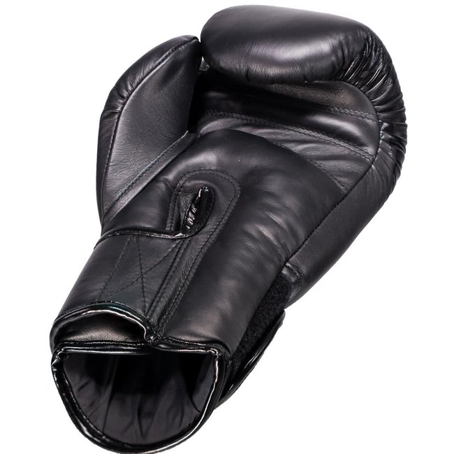 Booster Fightgear BGL 1 V3 Leren Bokshandschoenen – Black Foil – 10oz, 12oz, 14oz en 16oz