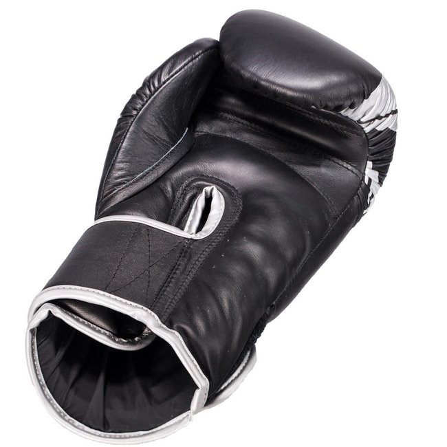 Booster Fightgear BGL 1 V3 Leren Bokshandschoenen – Silver Foil – 10oz, 12oz, 14oz en 16oz