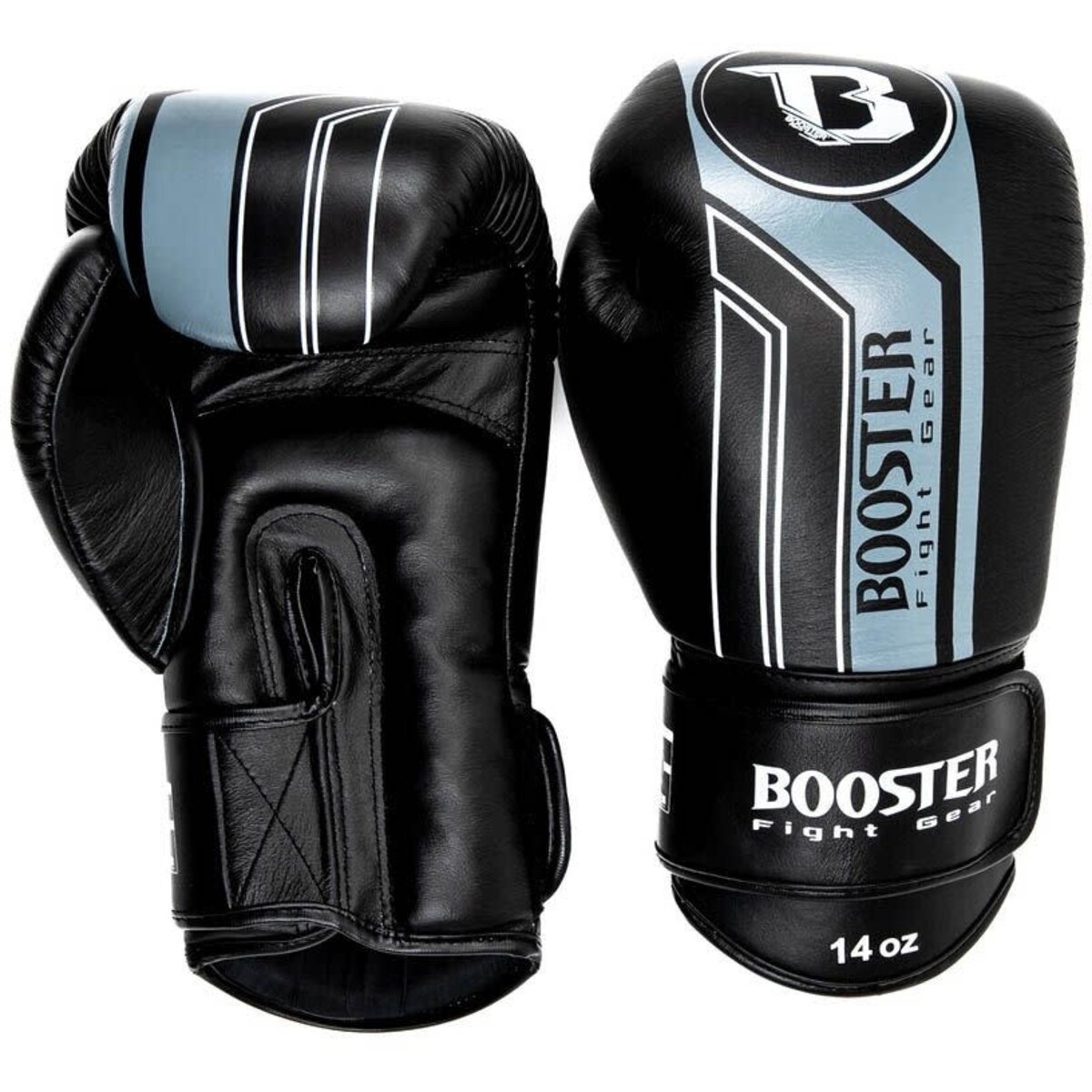 Booster Fightgear Gants de boxe - BGL V9 noir/gris