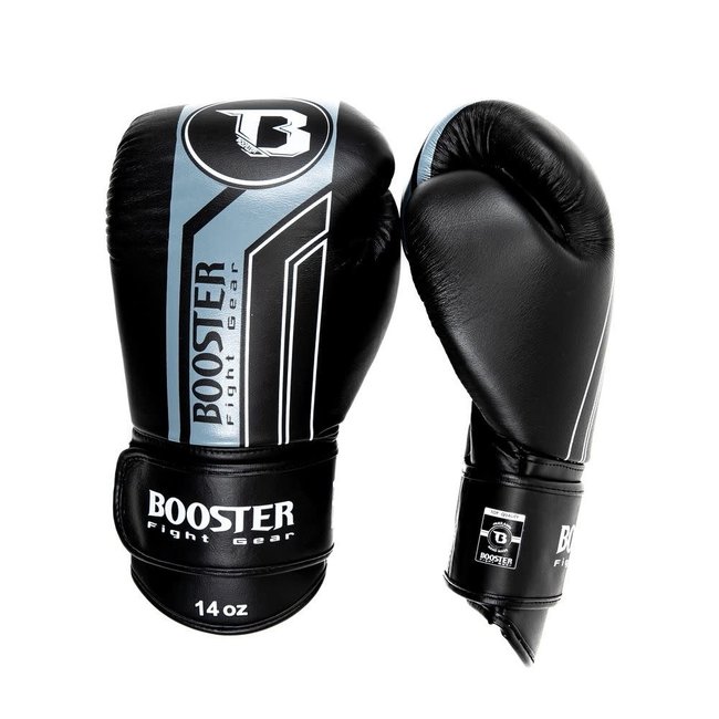Booster Fightgear bokshandschoenen - BGL V9 BLACK/GREY