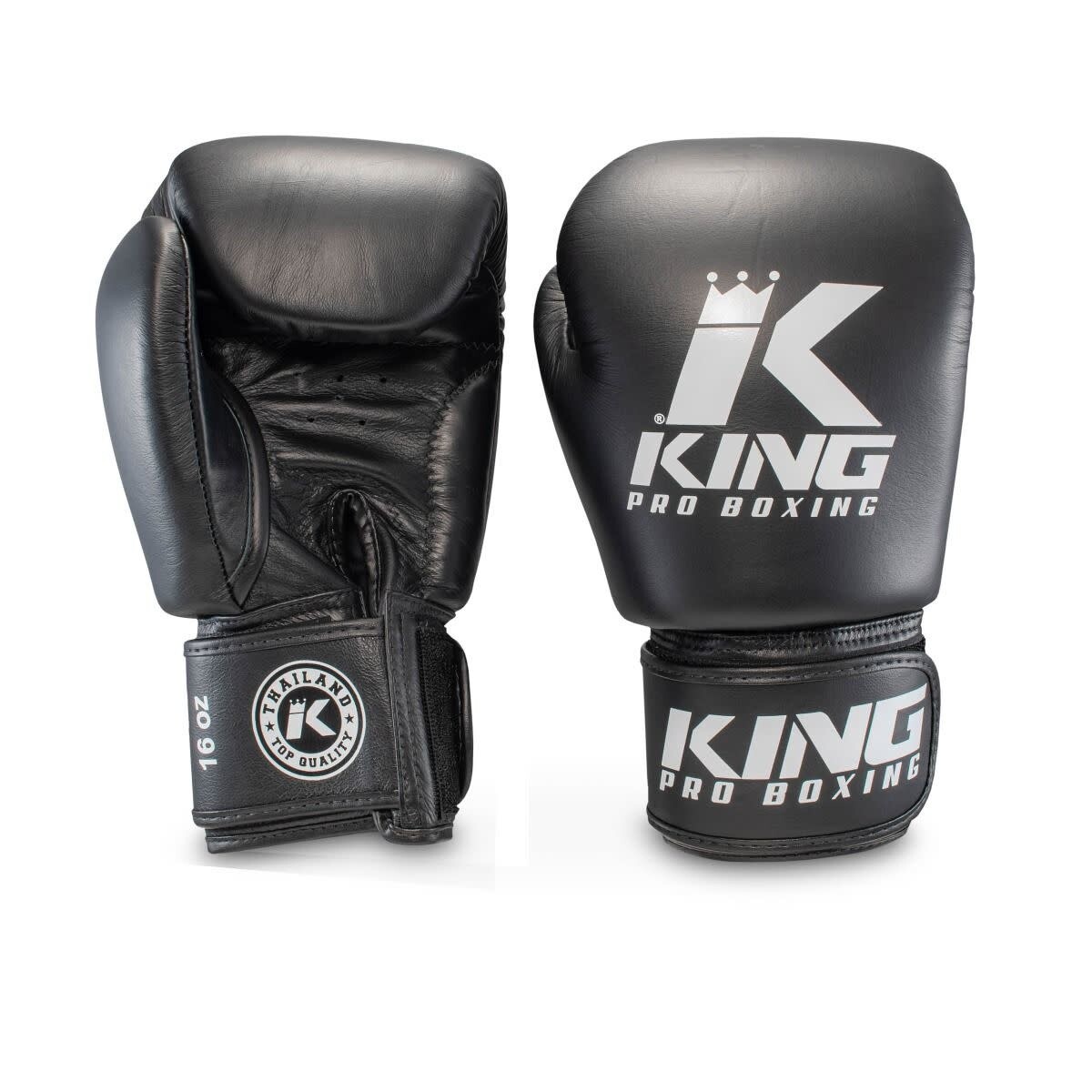 King Pro Boxing Gants de boxe - KPB/BGVL 3 - noir