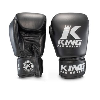 King Pro Boxing bokshandschoenen - KPB/BGVL 3 - Zwart