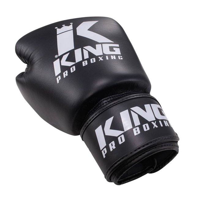 King Pro Boxing bokshandschoenen - KPB/BGVL 3 - Zwart