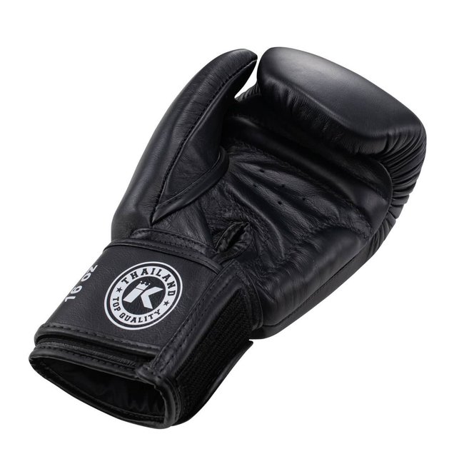King Pro Boxing bokshandschoenen - KPB/BGVL 3 - Zwart