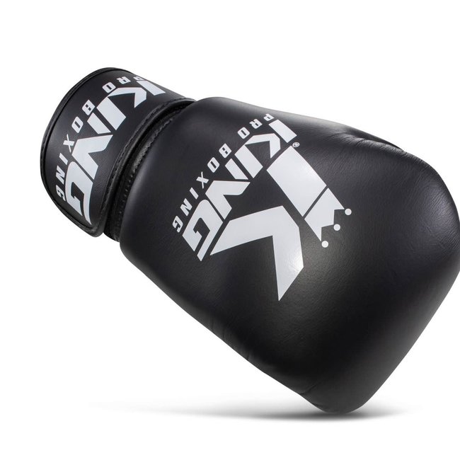 King Pro Boxing bokshandschoenen - KPB/BGVL 3 - Zwart