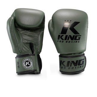 King Pro Boxing bokshandschoenen - KPB/BGVL 3 MILITARY
