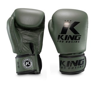 King Pro Boxing King - bokshandschoenen - bgvl - MILITARY green