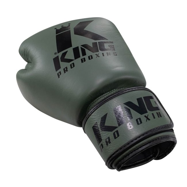 King Pro Boxing bokshandschoenen - KPB/BGVL 3 MILITARY