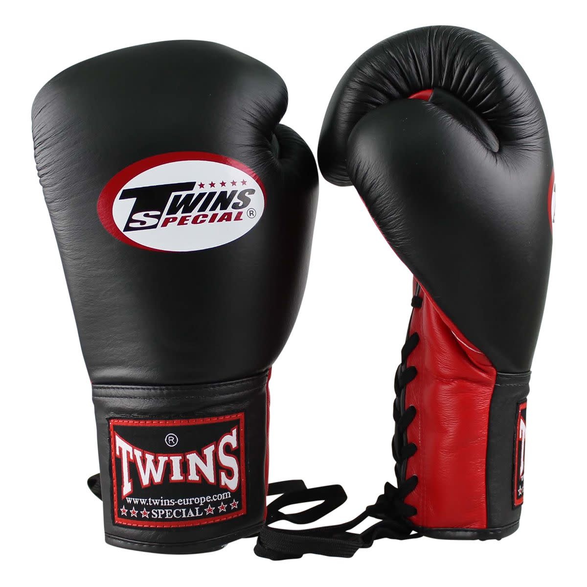 Twins - Bokshandschoenen met veters - BGLL red