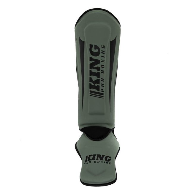 King Pro Boxing scheenbeschermers - revo - Military Green