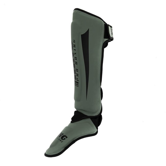 King Pro Boxing scheenbeschermers - revo - Military Green