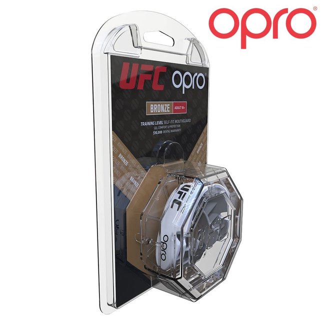 UFC UFC -  gebitsbescherming - OPRO  Bronze - Wit