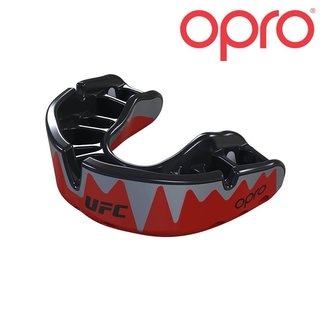 UFC UFC - gebitsbescherming - OPRO PLATINUM - RED METAL/BLACK