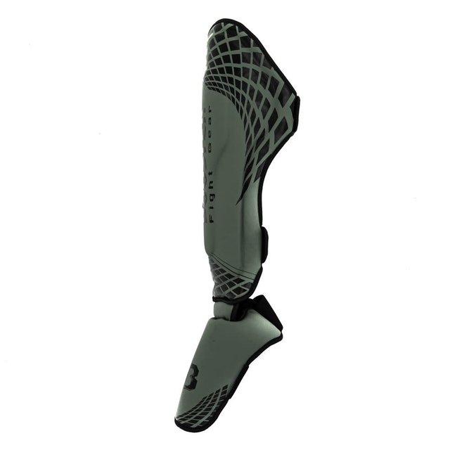 Booster Fightgear scheenbeschermer - CUBE SHINGUARD - GROEN