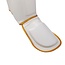 King Pro Boxing Scheenbeschermers- KPB/ SG-5 - WIT/GOUD