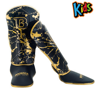 Booster Fightgear scheenbeschermers voor kids - Marble goud