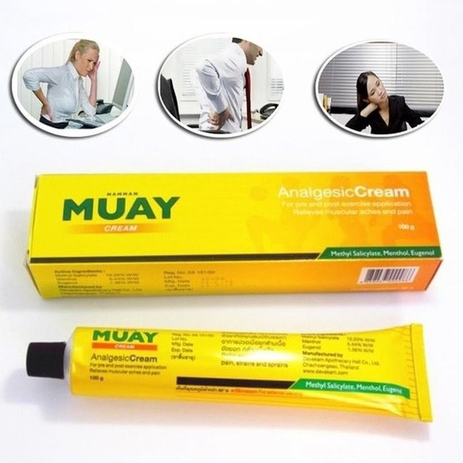 Namman Muay Namman Muay Crème – 100 g – Thaise Massagecrème voor Sporters