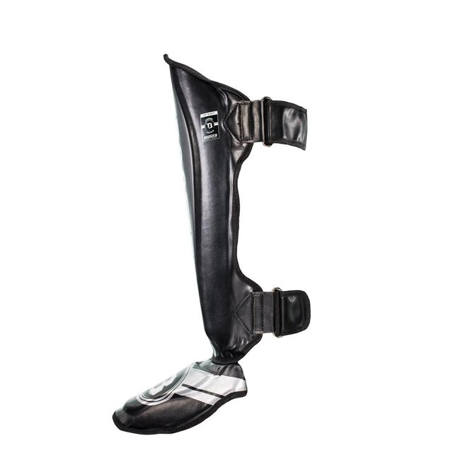 Booster Fightgear Scheenbeschermers - BSG V3 BLACK/SILVER