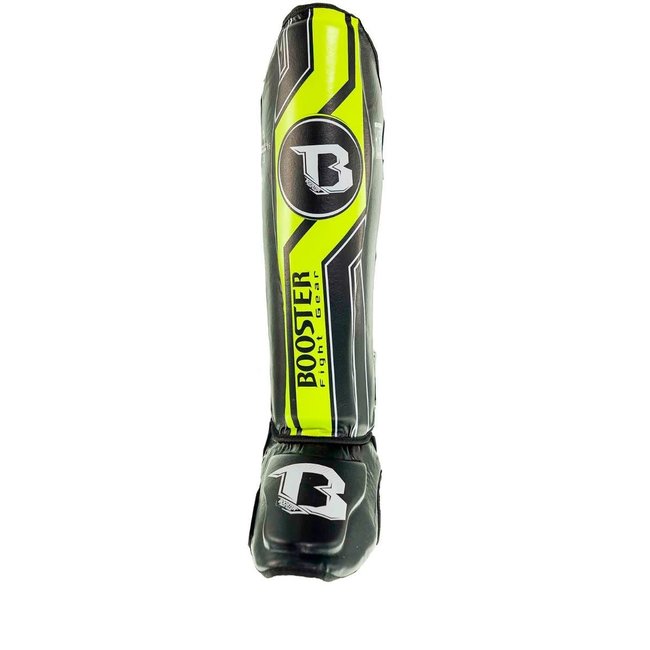 Booster Fightgear Scheenbeschermers - BSG V9 - BLACK/YELLOW