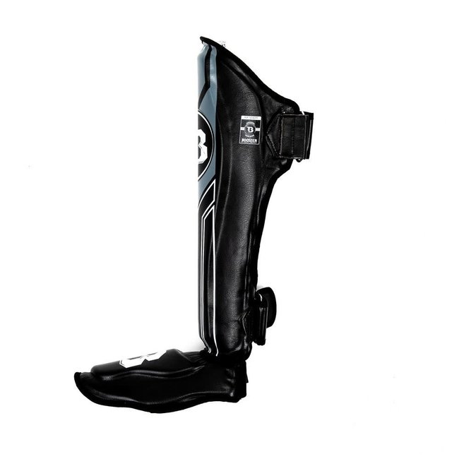 Booster Fightgear Scheenbeschermers - BSG V9 - BLACK/GREY