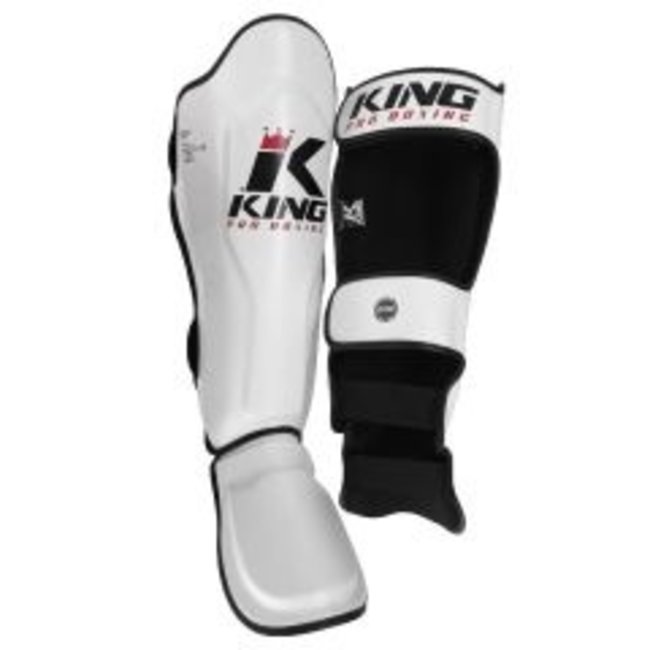King Pro Boxing Scheenbeschermers- KPB/ SG-3 - WIT