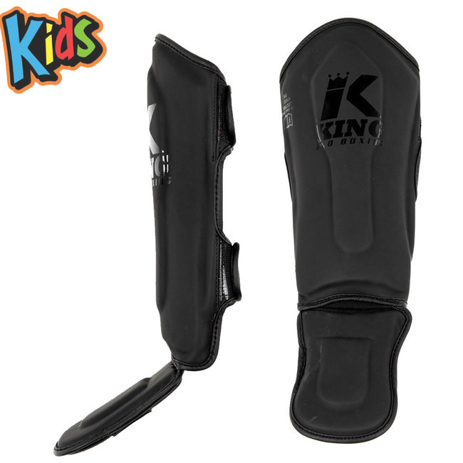 King Pro Boxing King - scheenbeschermers - KPB/SG KIDS 3 - black on black