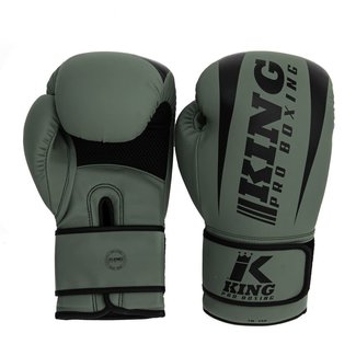 King Pro Boxing BOKSHANDSCHOENEN -KPB/REVO 5 - Militairy green