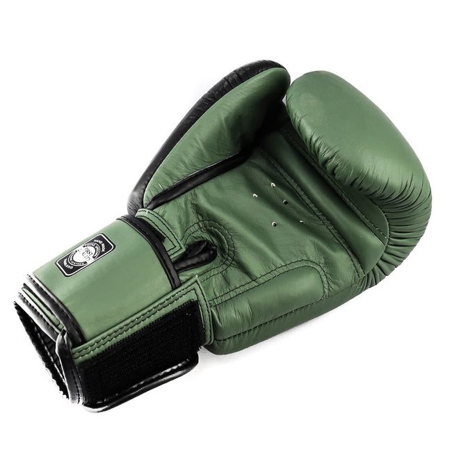 Twins Special BGVL 8 Leren Bokshandschoenen – Groen – 10oz, 12oz, 14oz en 16oz