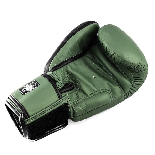 Twins Special Twins Special BGVL8 Bokshandschoenen – Premium Leren Boxing Gloves voor Boksen, Kickboksen & Muay Thai – Groen