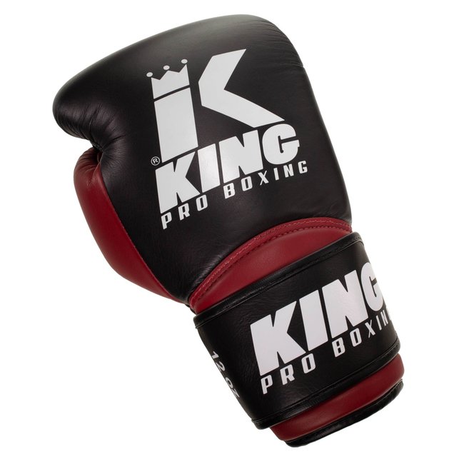 King Pro Boxing Bokshandschoenen - star 10 (zwart /rood)