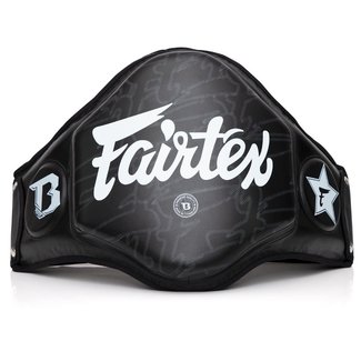 FAIRTEX Fairtex FXB‑BP Belly Pad Zwart – Professionele Buikbeschermer voor Trainers