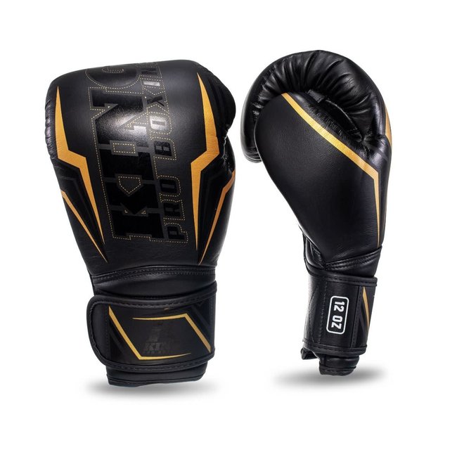 King Pro Boxing King Pro Boxing KPB/BG THOR Bokshandschoenen – Zwart – Leer – 10 t/m 16 oz