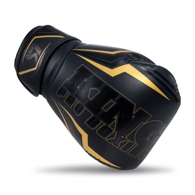 King Pro Boxing King Pro Boxing KPB/BG THOR Bokshandschoenen – Zwart – Leer – 10 t/m 16 oz