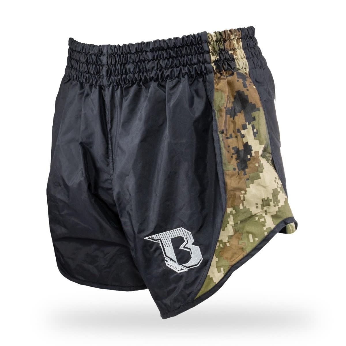 Booster - short - RETRO HYBRID BL/CAMO GREEN