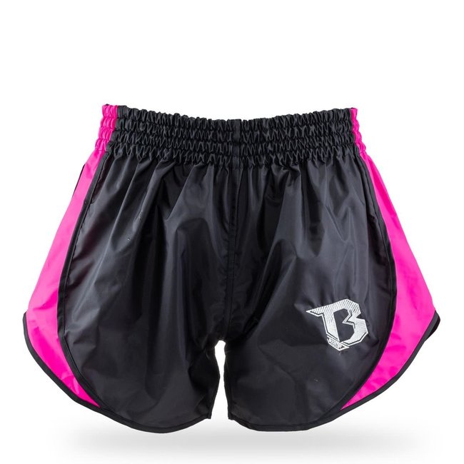 Booster Fightgear Booster - short - RETRO HYBRID - Zwart/roze