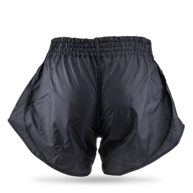 Booster Fightgear short - RETRO HYBRID - Zwart