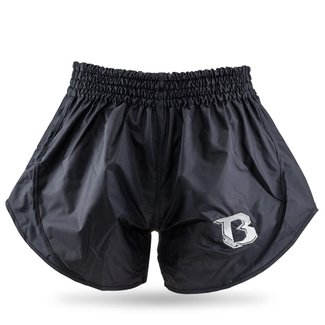 Booster Fightgear short - RETRO HYBRID - Zwart