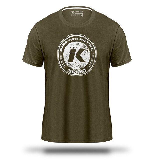 King Pro Boxing King - shirt - KPB logo - groen
