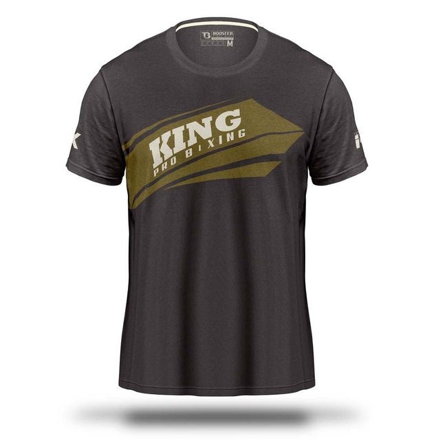 King Pro Boxing King - shirt - KPB ARROW - GRIJS