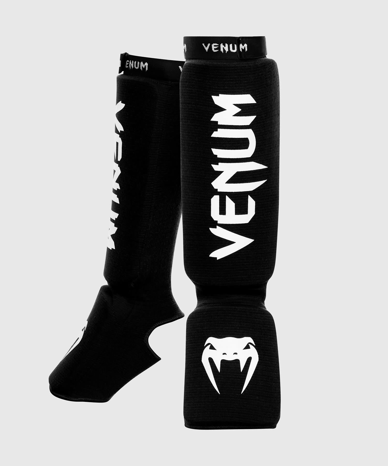 Venum Kontact Scheenkousen - Katoen - Zwart (one size)