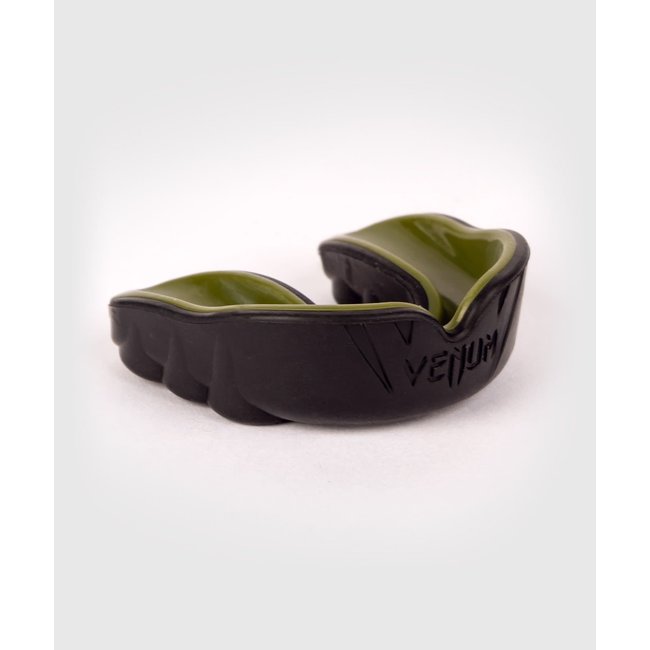 Venum CHALLENGER MOUTHGUARD - BITJE/GEBITSBESCHERMER - BLACK/KHAKI