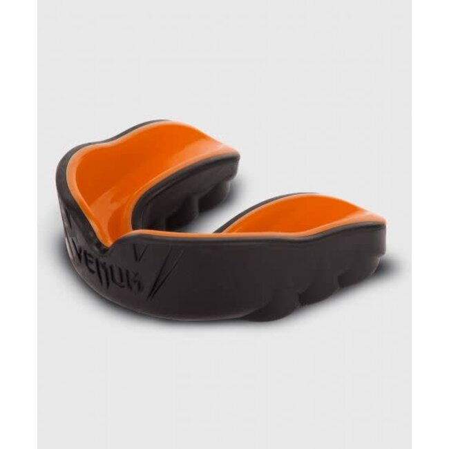 Venum CHALLENGER MOUTHGUARD - BITJE/GEBITSBESCHERMER - BLACK/ORANJE
