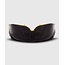 Venum CHALLENGER MOUTHGUARD - BITJE/GEBITSBESCHERMER - BLACK/YELLOW
