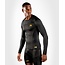 Venum G-FIT RASHGUARD - LANGE MOUWEN - ZWART/GOUD