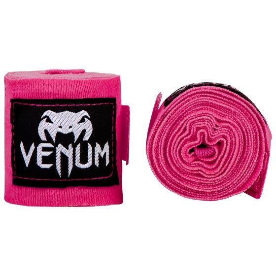 Venum Kontact Boxing Handwraps - Bandages - NEO PINK