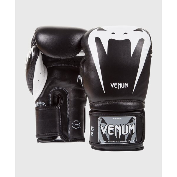 Venum GIANT 3.0 - gants de boxe - NAPPA cuir - noir/blanc